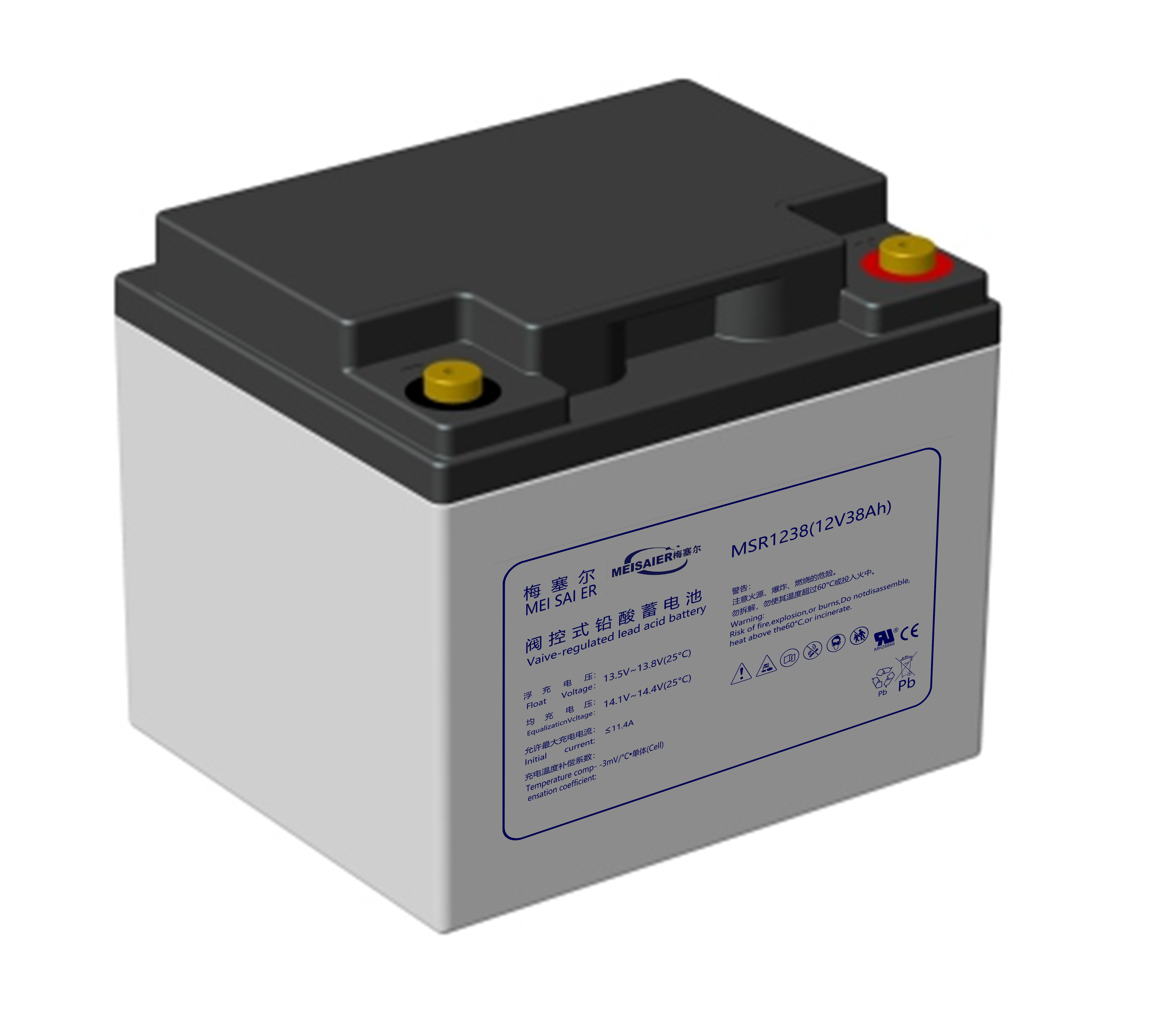 梅塞爾12V38AH